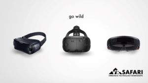 VR Safari Immersive Technology Workshops - Go Wild Header