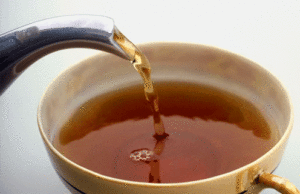 Image of tea pouring